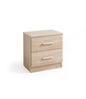 Mesita 2 cajones roble cambrian