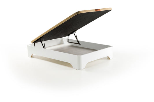 Canapé de elevado STYLE color BLANCO. Apto para robot de limpieza.