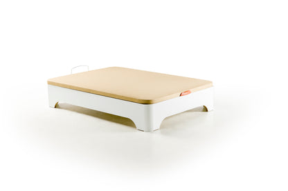 Canapé de elevado STYLE color BLANCO. Apto para robot de limpieza.